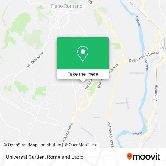 Universal Garden map