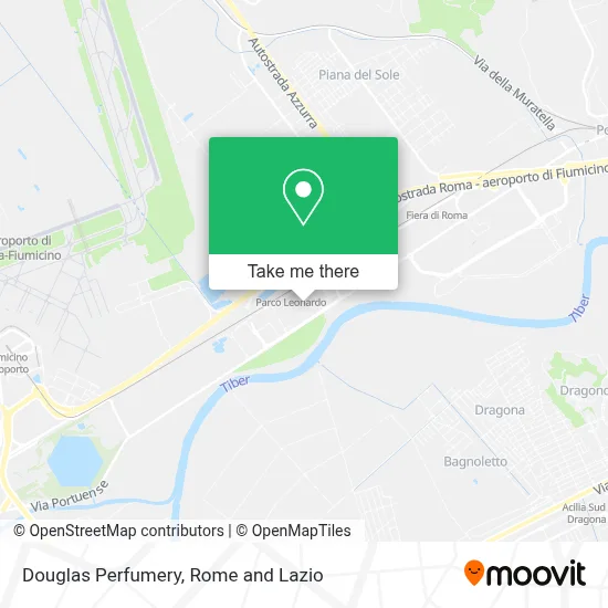 Douglas Perfumery map