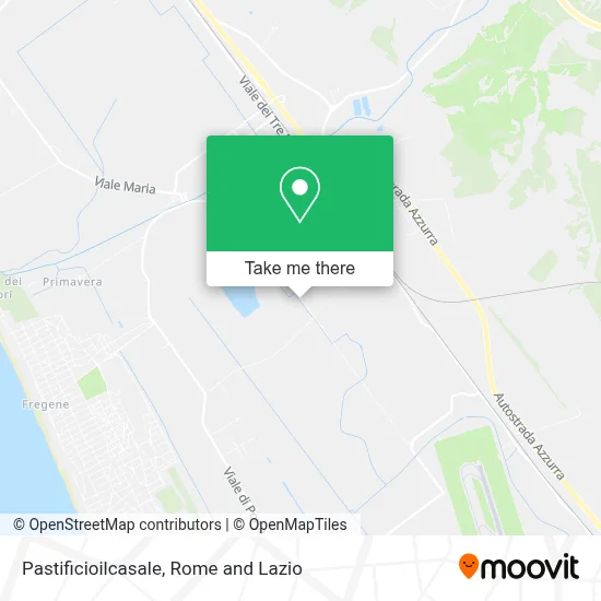 Pastificioilcasale map