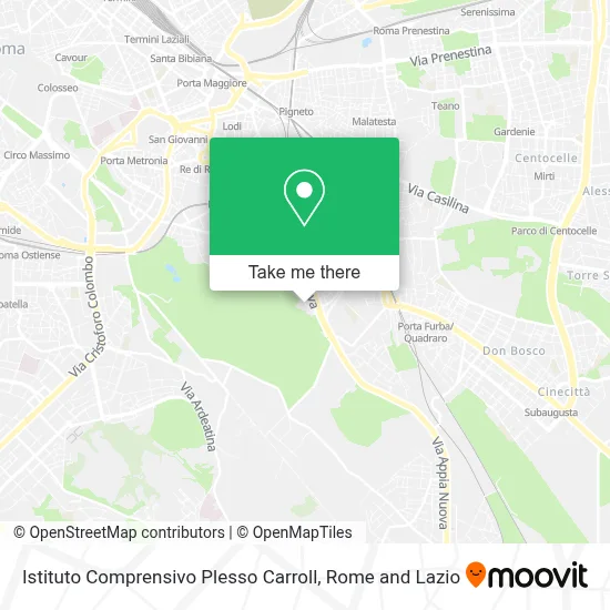 Istituto Comprensivo Plesso Carroll map