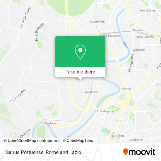 Sanus Portuense map