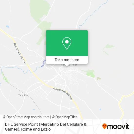 DHL Service Point (Mercatino Del Cellulare & Games) map