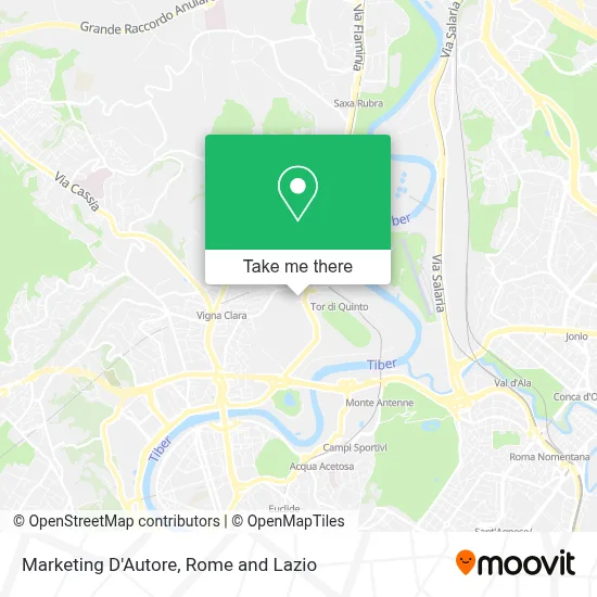 Marketing D'Autore map