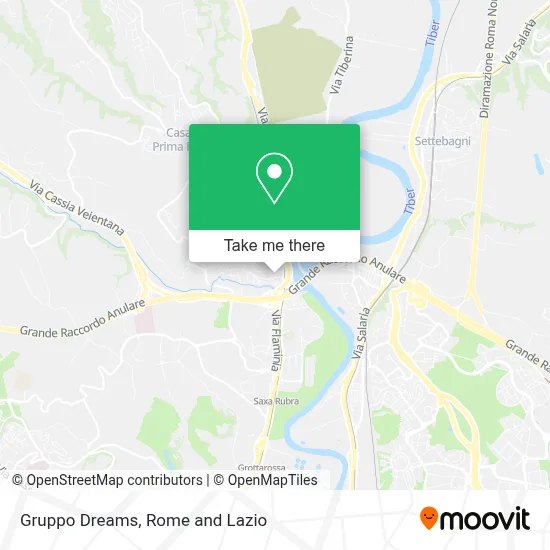 Gruppo Dreams map