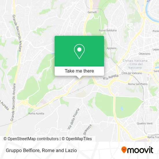 Gruppo Belfiore map