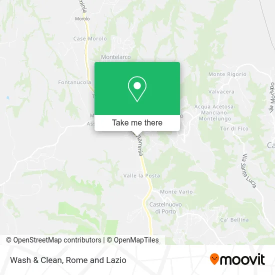Wash & Clean map
