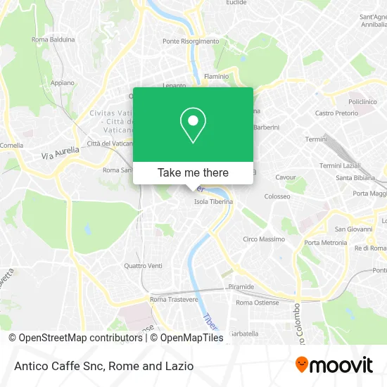 Antico Caffe Snc map