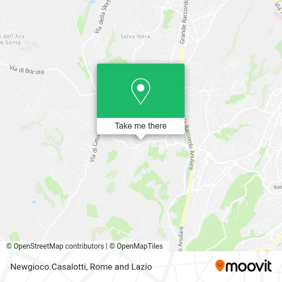 Newgioco.Casalotti map