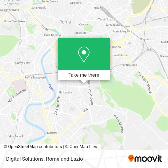 Digital Solutions map