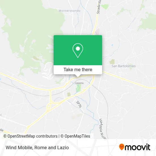 Wind Mobile map