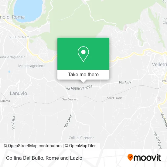 Collina Del Bullo map