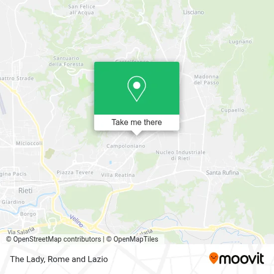 The Lady map