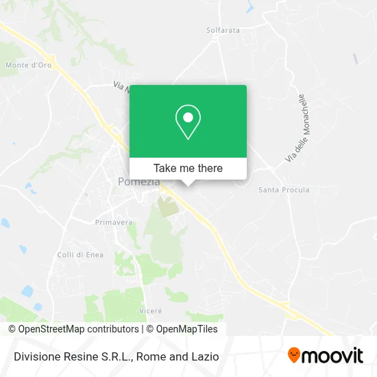 Divisione Resine S.R.L. map