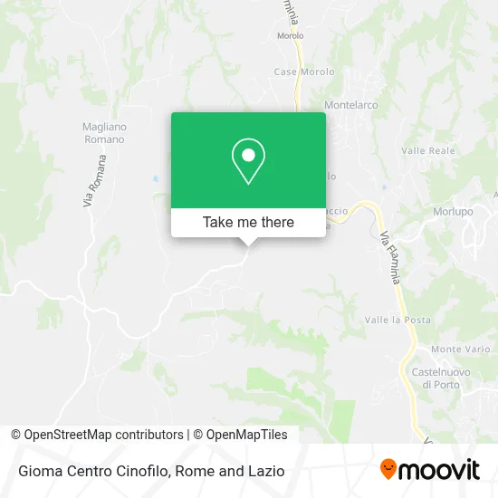 Gioma Centro Cinofilo map