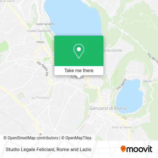 Studio Legale Feliciani map