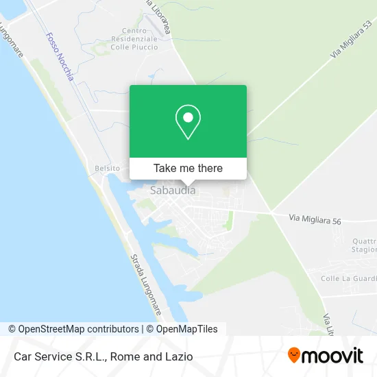 Car Service S.R.L. map