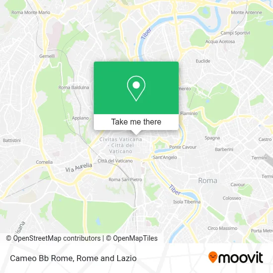 Cameo Bb Rome map