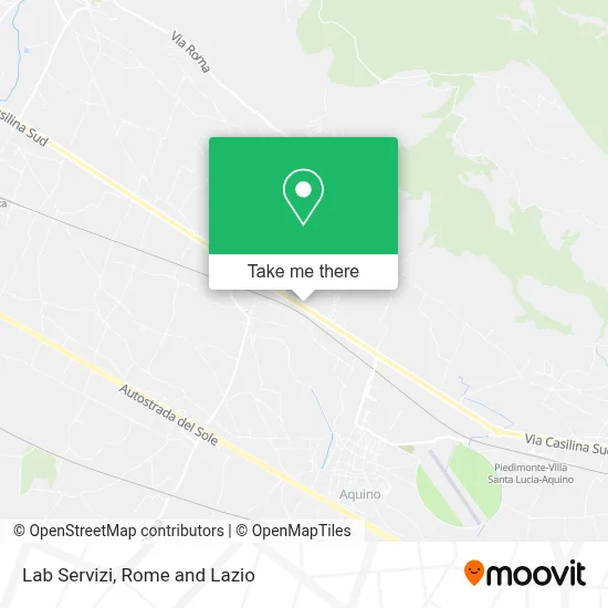 Lab Servizi map