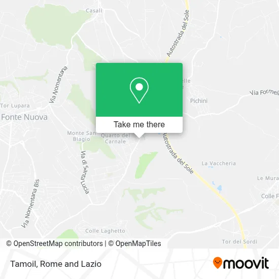 Tamoil map