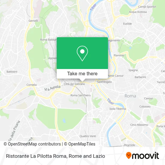 Ristorante La Pilotta Roma map