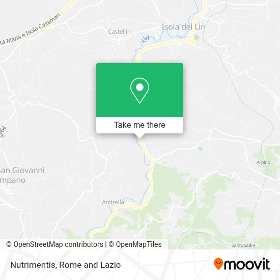 Nutrimentis map