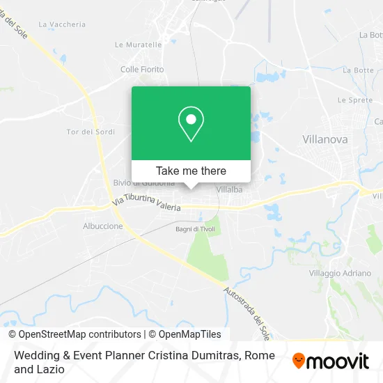 Wedding & Event Planner Cristina Dumitras map
