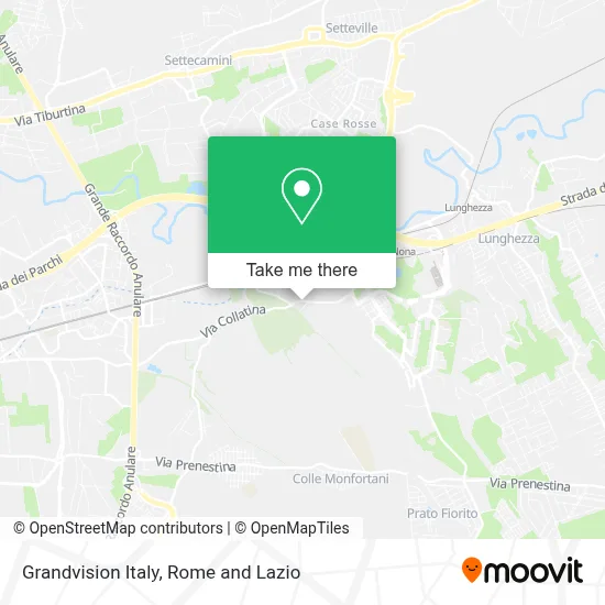 Grandvision Italy map