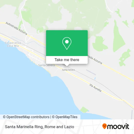 Santa Marinella Ring map