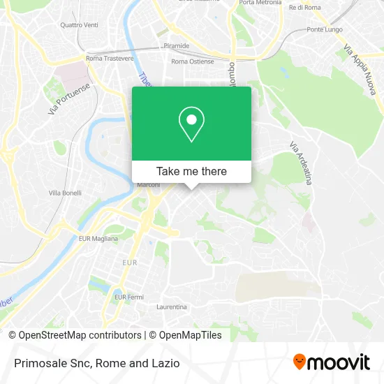 Primosale Snc map