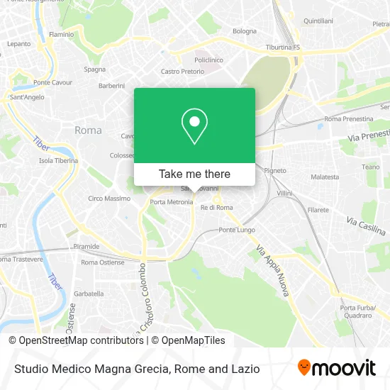 Studio Medico Magna Grecia map