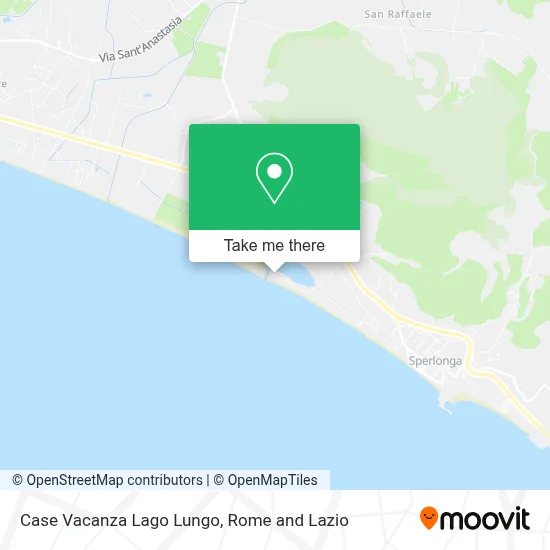 Case Vacanza Lago Lungo map