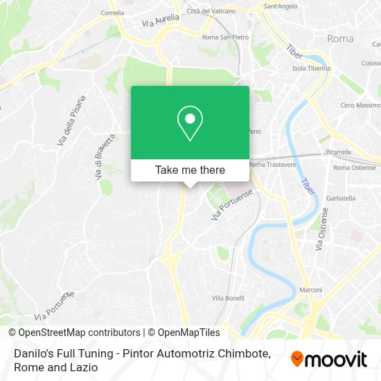 Danilo's Full Tuning - Pintor Automotriz Chimbote map