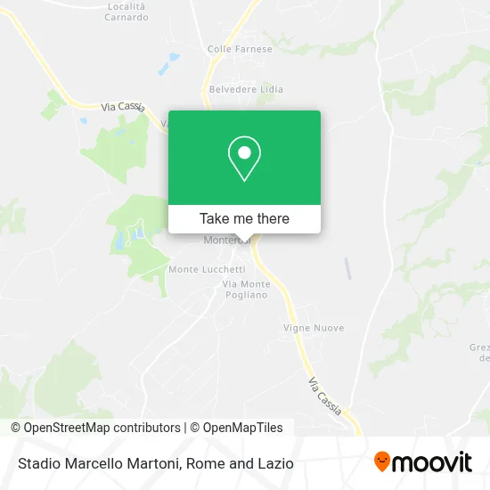 Stadio Marcello Martoni map