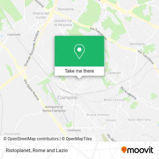 Ristoplanet map