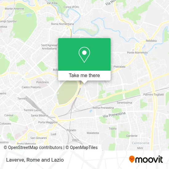 Laverve map