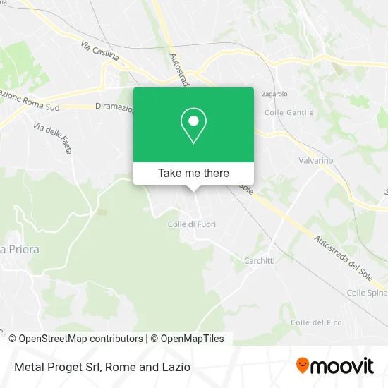 Metal Proget Srl map