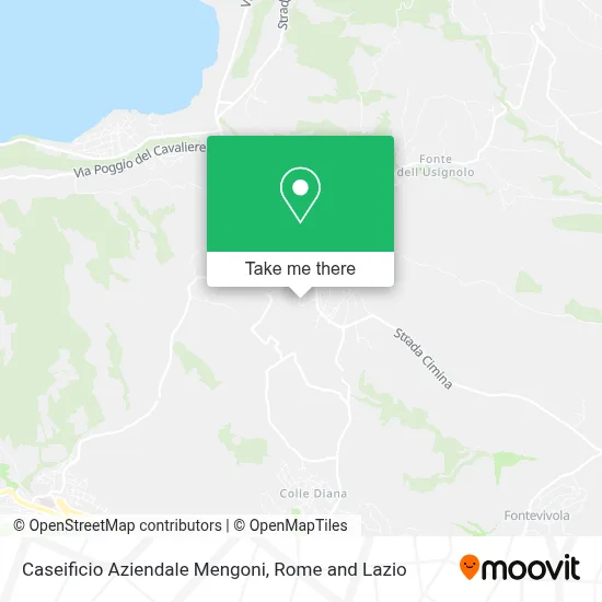 Caseificio Aziendale Mengoni map