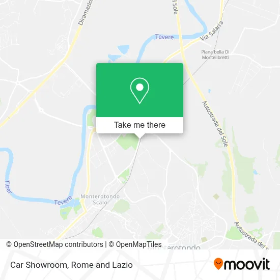 Car Showroom map