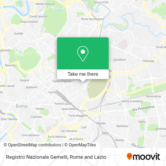 Registro Nazionale Gemelli map