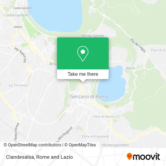 Clandesalsa map