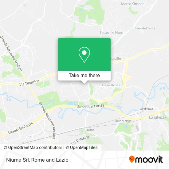 Niuma Srl map