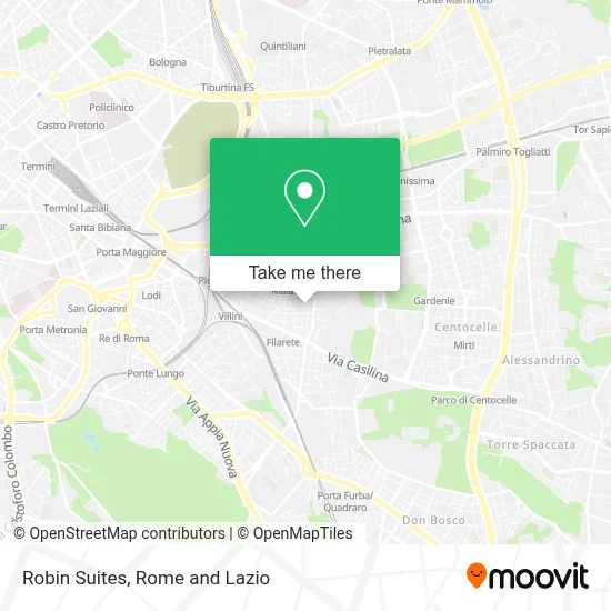 Robin Suites map