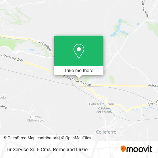 Tir Service Srl E Cms map