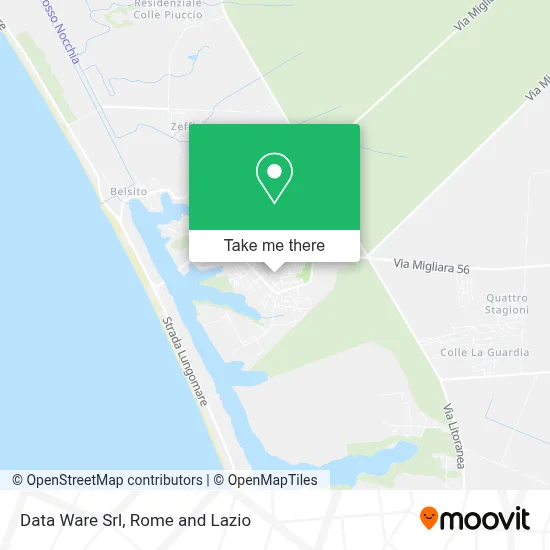 Data Ware Srl map