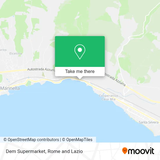 Dem Supermarket map