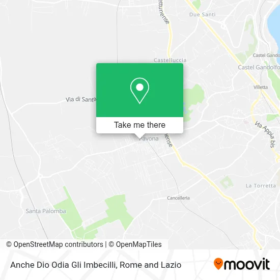 Anche Dio Odia Gli Imbecilli map