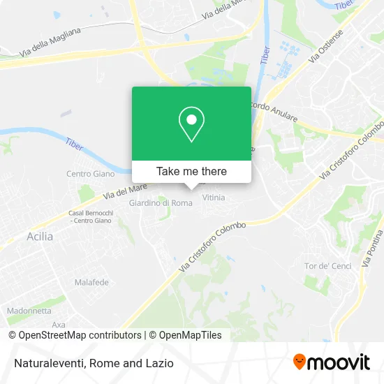 Naturaleventi map