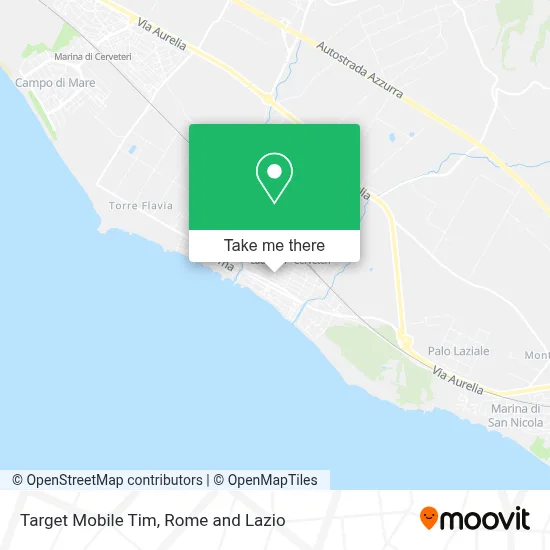 Target Mobile Tim map