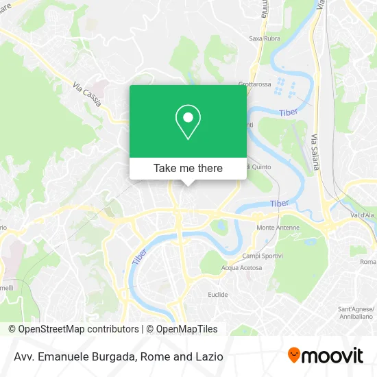 Avv. Emanuele Burgada map