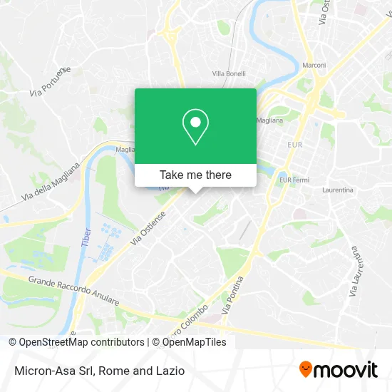 Micron-Asa Srl map